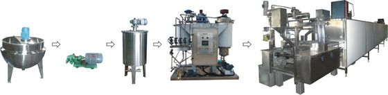 Máquina de depósito completa dos doces duros da fábrica da bebida fornecedor