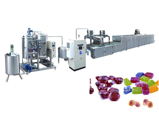 Equipamento de fabricação gomoso dos doces da capacidade pequena automática fornecedor