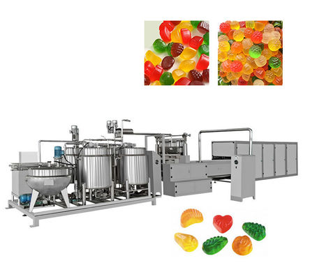 Equipamento de fabricação gomoso dos doces da capacidade pequena automática fornecedor