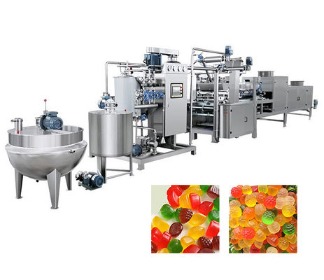Equipamento de fabricação gomoso dos doces da capacidade pequena automática fornecedor