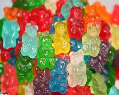 Doces gomosos da geleia macia dura dos confeitos que fazem a máquina fornecedor