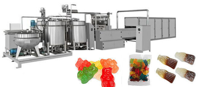 Auto doces do urso gomoso que fazem a máquina fornecedor