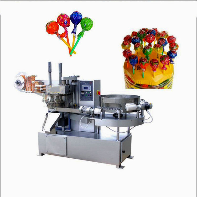 Doces da pequena escala que fazem a linha de depósito do pirulito do equipamento fornecedor